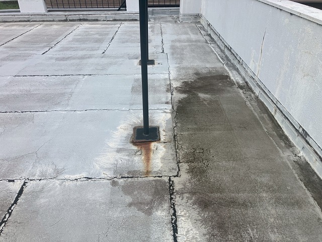 定期的な工事が必須の防水